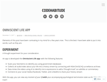 Tablet Screenshot of codehabitude.com